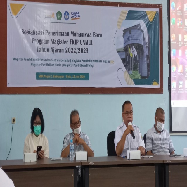 Sosialisasi Program Magister Universitas Mulawarman Tahun 2022