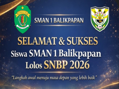 SNBP 2026 SMAN 1 BALIKPAPAN BERTABUR FK & FKG