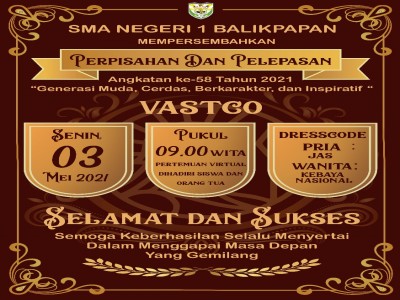 Perpisahan dan Pelepasan Siswa Tahun 2021